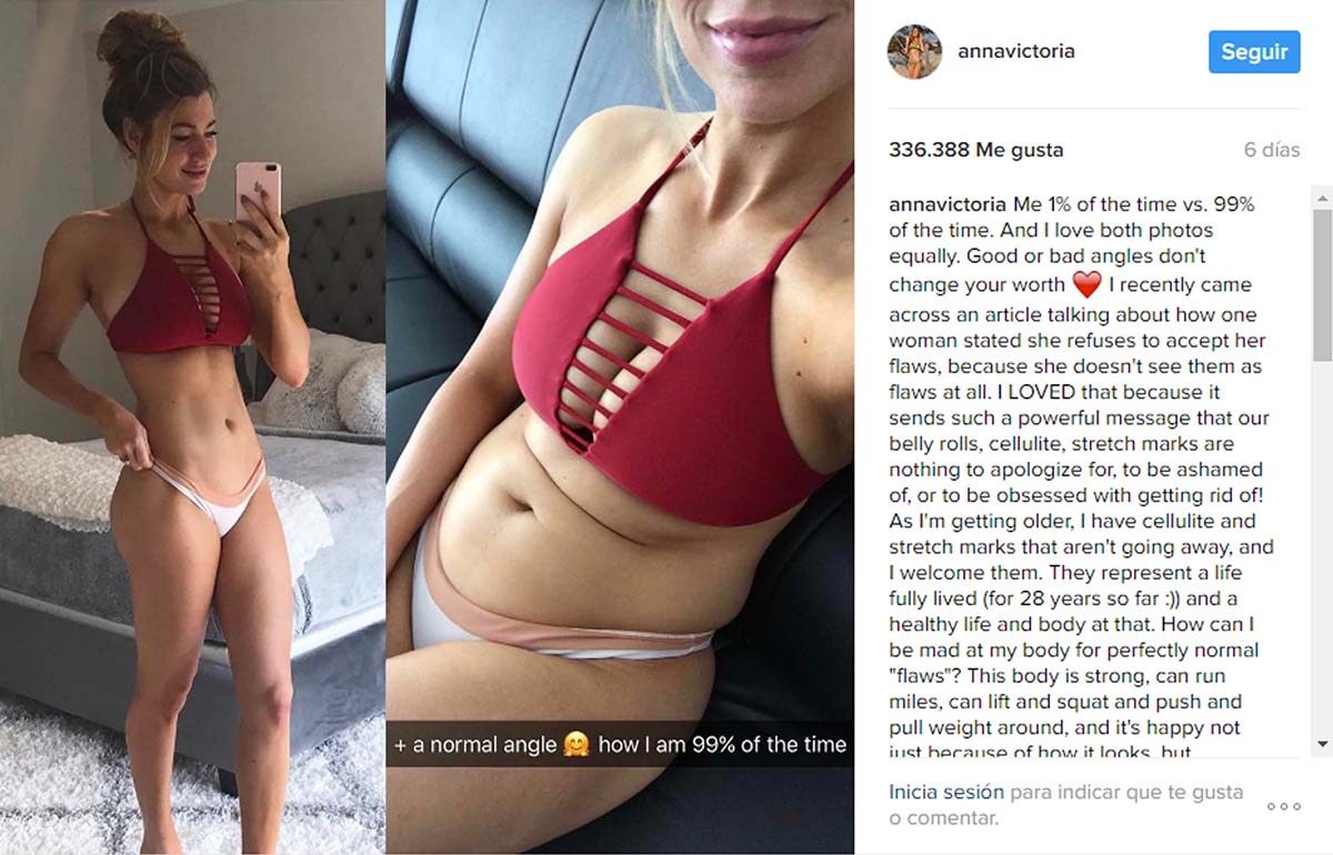 Bloguera estadounidense Anna Victoria