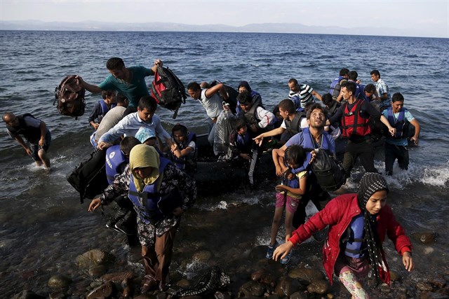 Inmigrantes y refugiados Mediterráneo