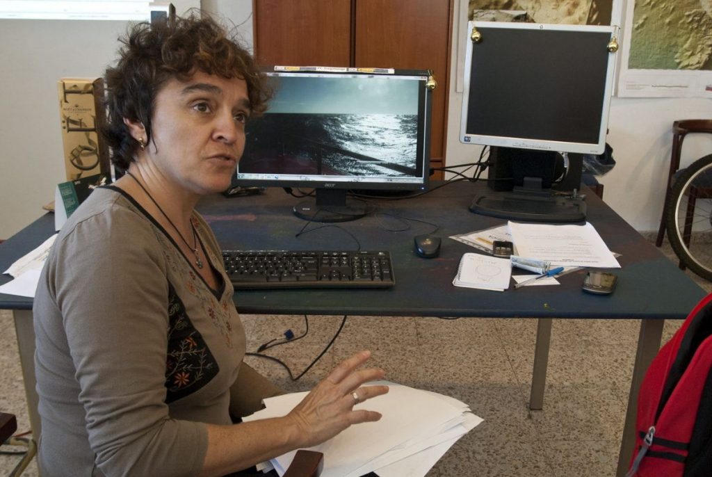 María José Blanco, directora del IGN en Canaria. / DA