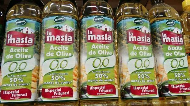 Aceite de oliva 0,0 de La Masía | FOTO: Pinterest