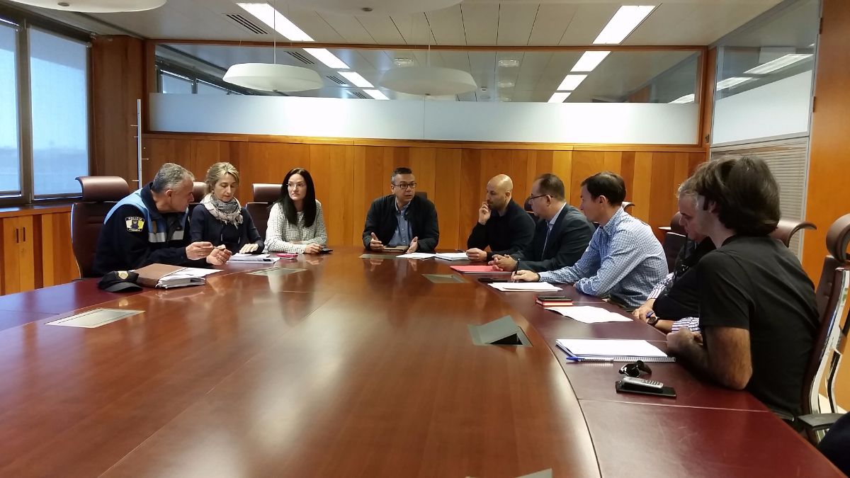 Reunión con los Servicios Públicos y Seguridad Ciudadana
