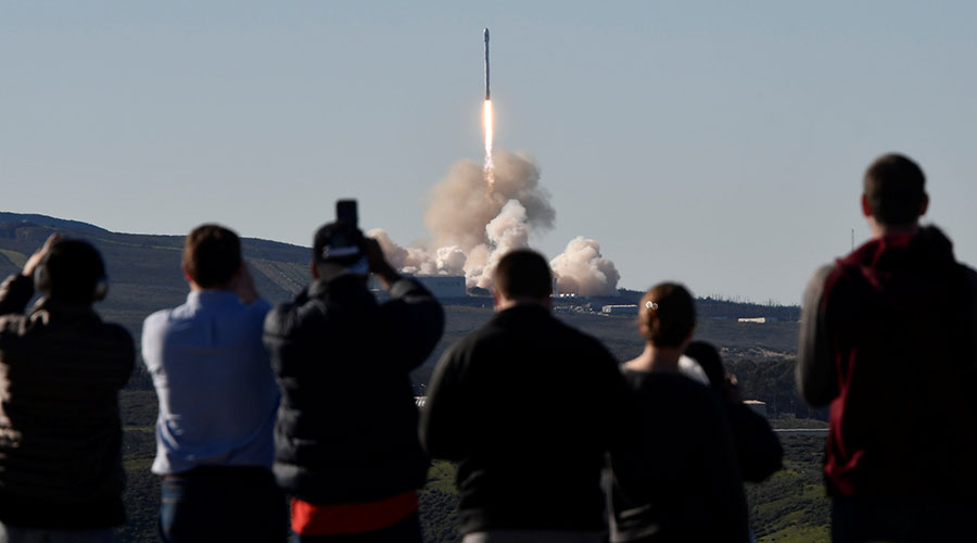DESPEGUE SPACEX FALCON