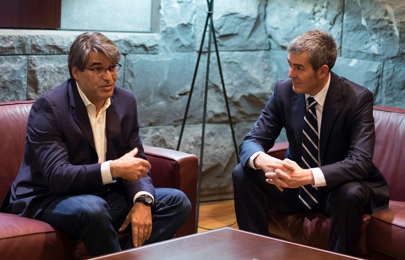 Federación Regional Lucha Canaria y presidencia Gobierno