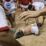 final lucha Tijarafe Guanche Tegueste
