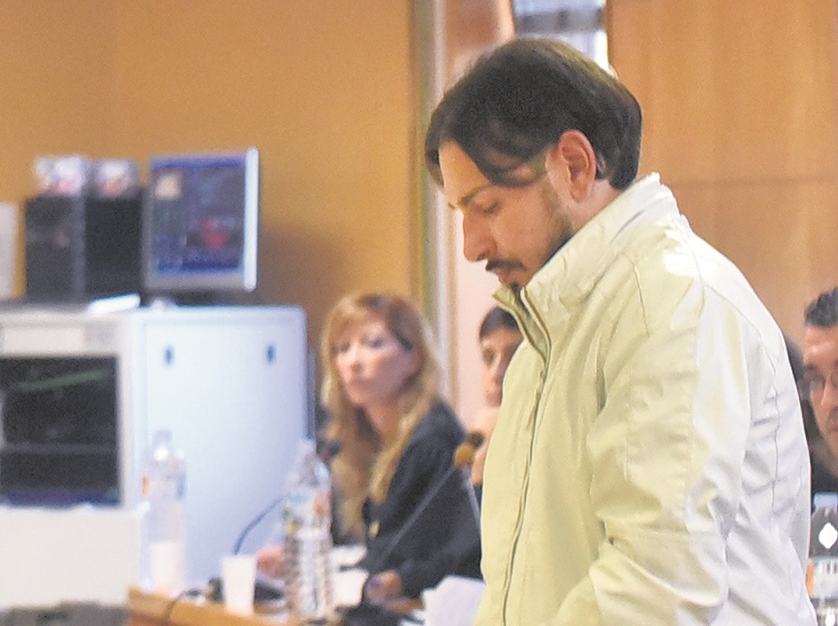 David Batista durante el juicio por el asesinato de Laura en La Palma | Sergio Méndez