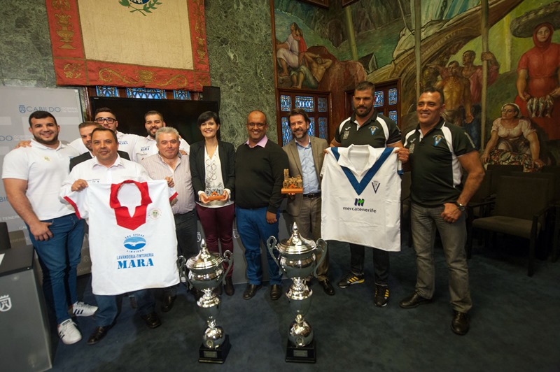 Presentacion final entre Tijarafe Guanche y Tegueste