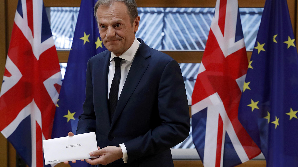 Donald Tusk, presidente del Consejo Europeo. REUTERS/Yves Herman