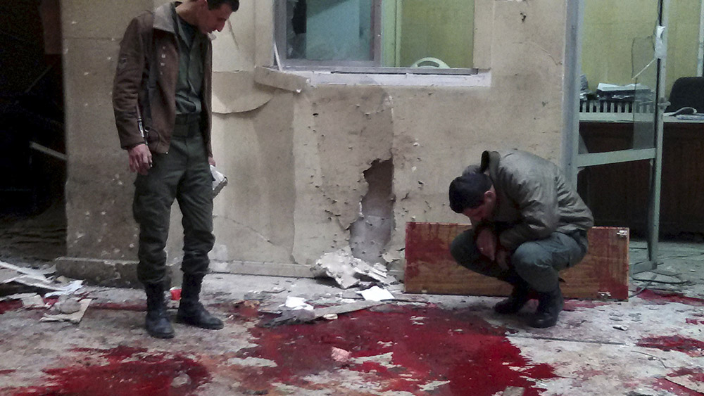 Atentado suicida contra el Palacio de Justicia en Damasco | REUTERS/Firas Makdesi