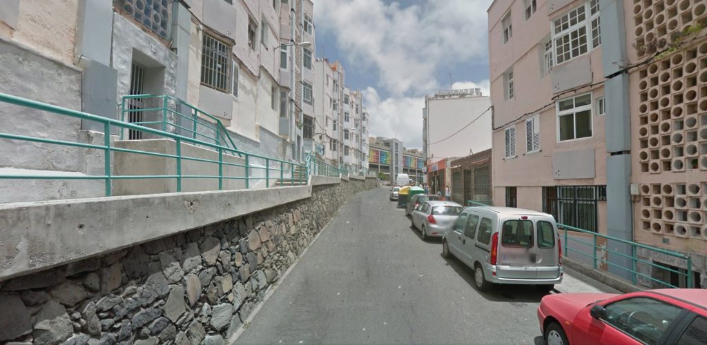 Lugar aproximado en la Calle de Santa Luisa de Marillac, en Las Rehoyas, en la que tuvo lugar el incidente | DA