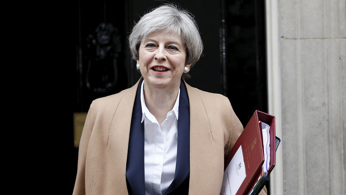 Theresa May, primera ministra británica. REUTERS/Stefan Wermuth