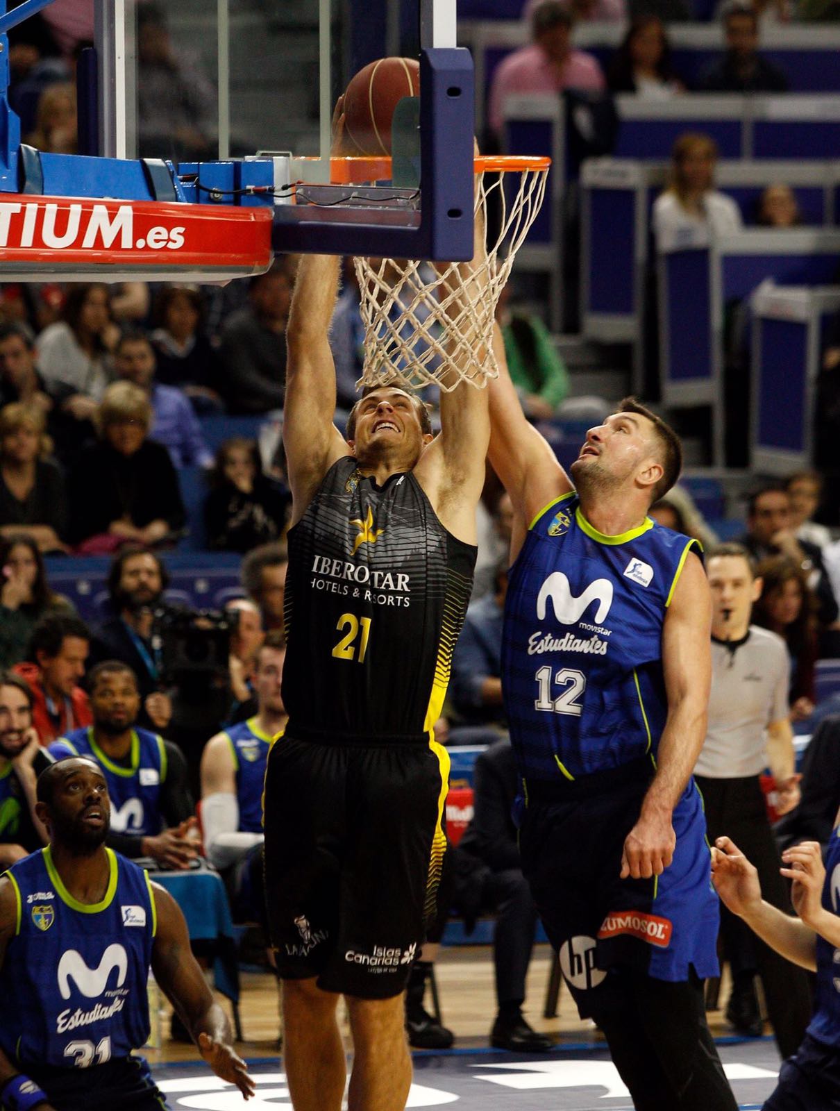 Estudiantes vs Iberostar Tenerife | FOTO: ACBMEDIA