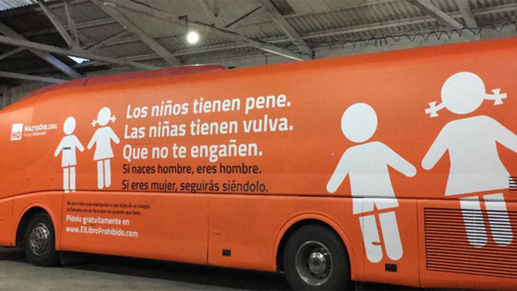 GUAGUA TRÁNSFOBA HAZTEOIR