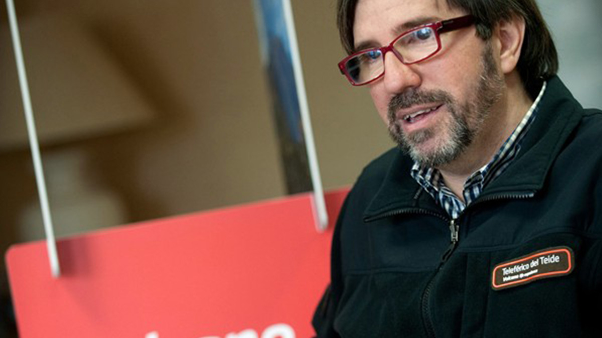 Ignacio Sabaté, gerente del teleférico. Fran Pallero