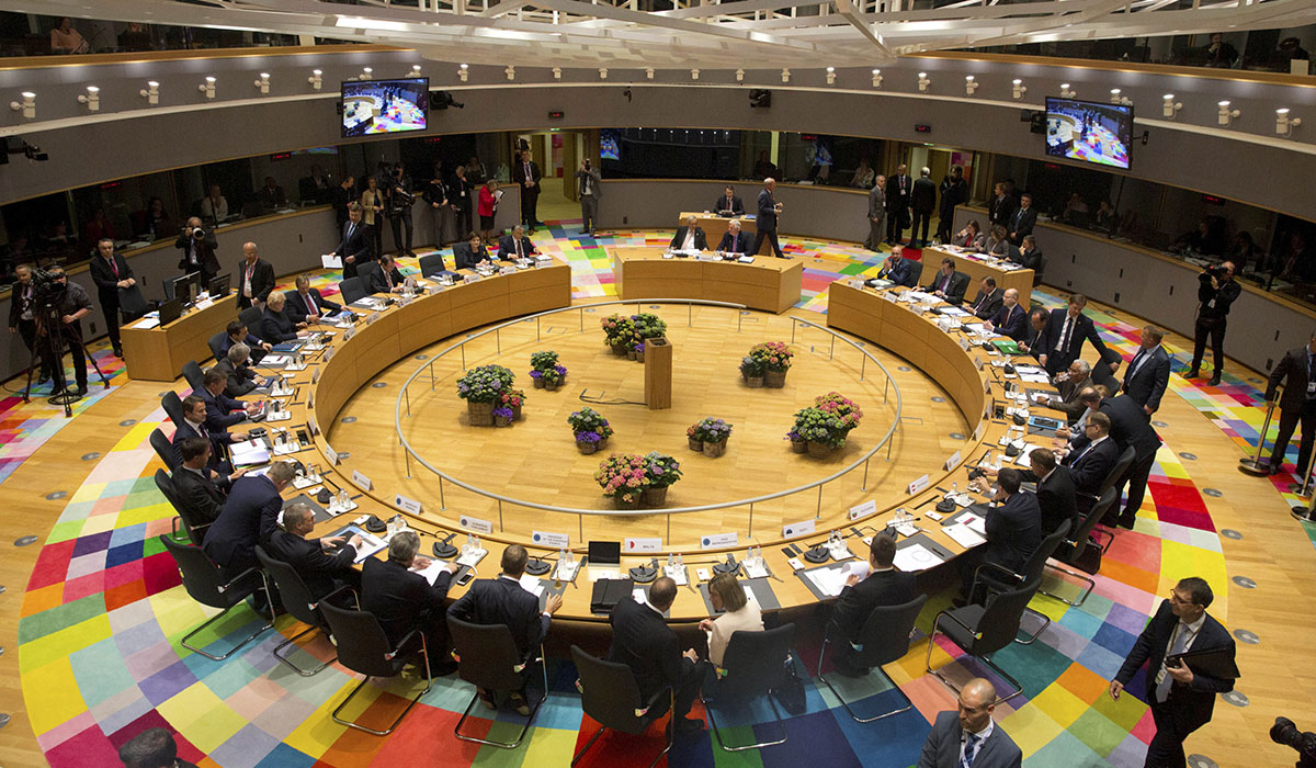 Cumbre de la Unión Europea en Bruselas. . REUTERS/Virginia Mayo