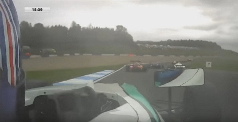 Vista subjetiva desde el monoplaza de Billy Monger | YOUTUBE