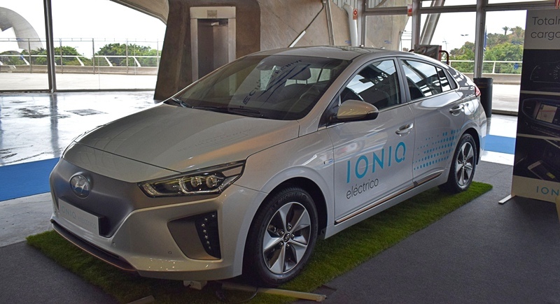 Hyundai ionic eléctrico Salón del Automóvil de Canarias