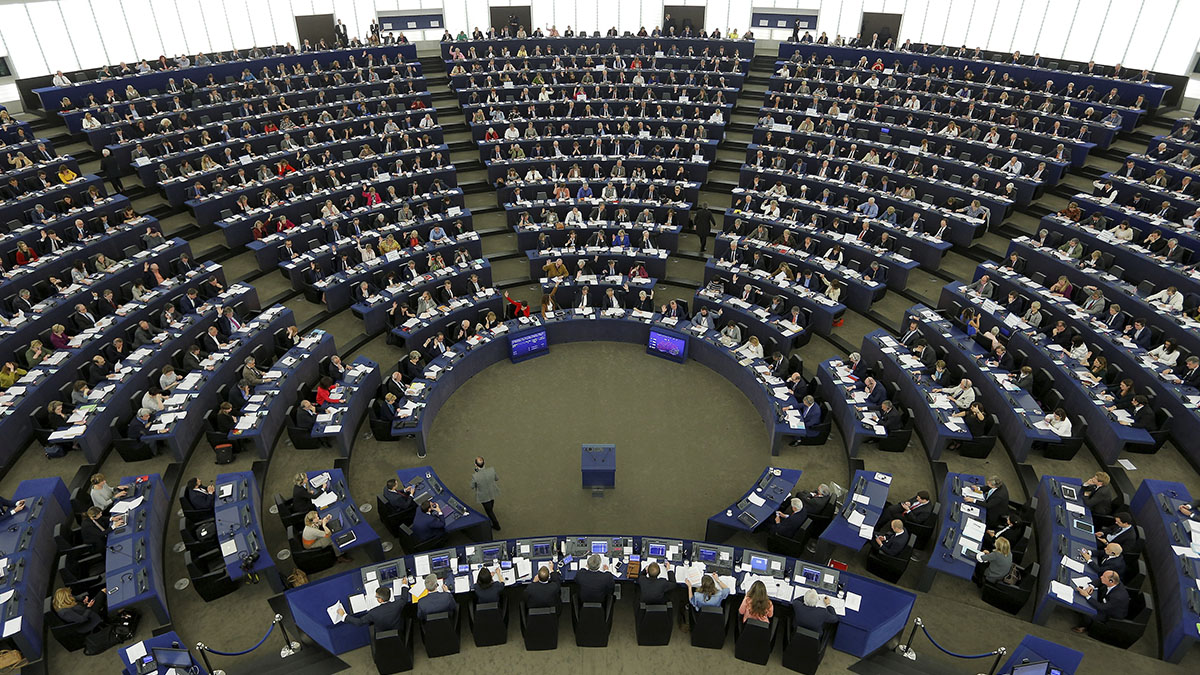 Parlamento Europeo. REUTERS/Vincent Kessler
