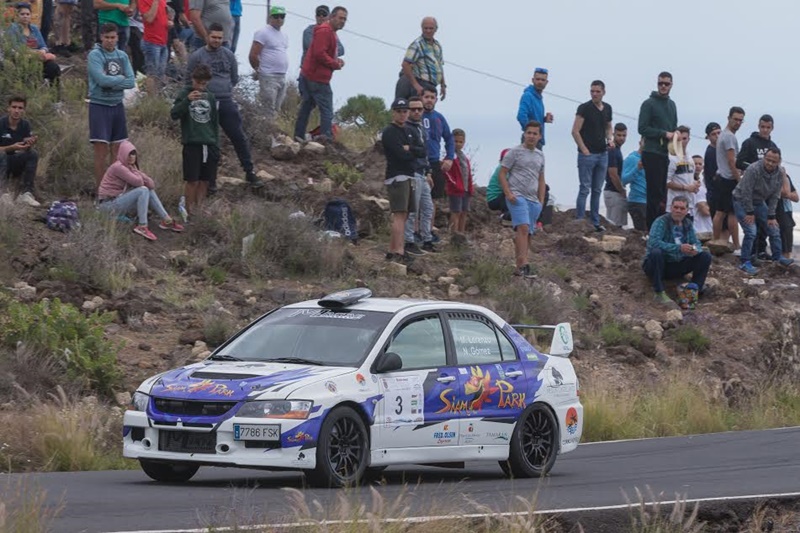 Marco Lorenzo y Néstor Gómez (Mitsubishi Lancer Evo IX)