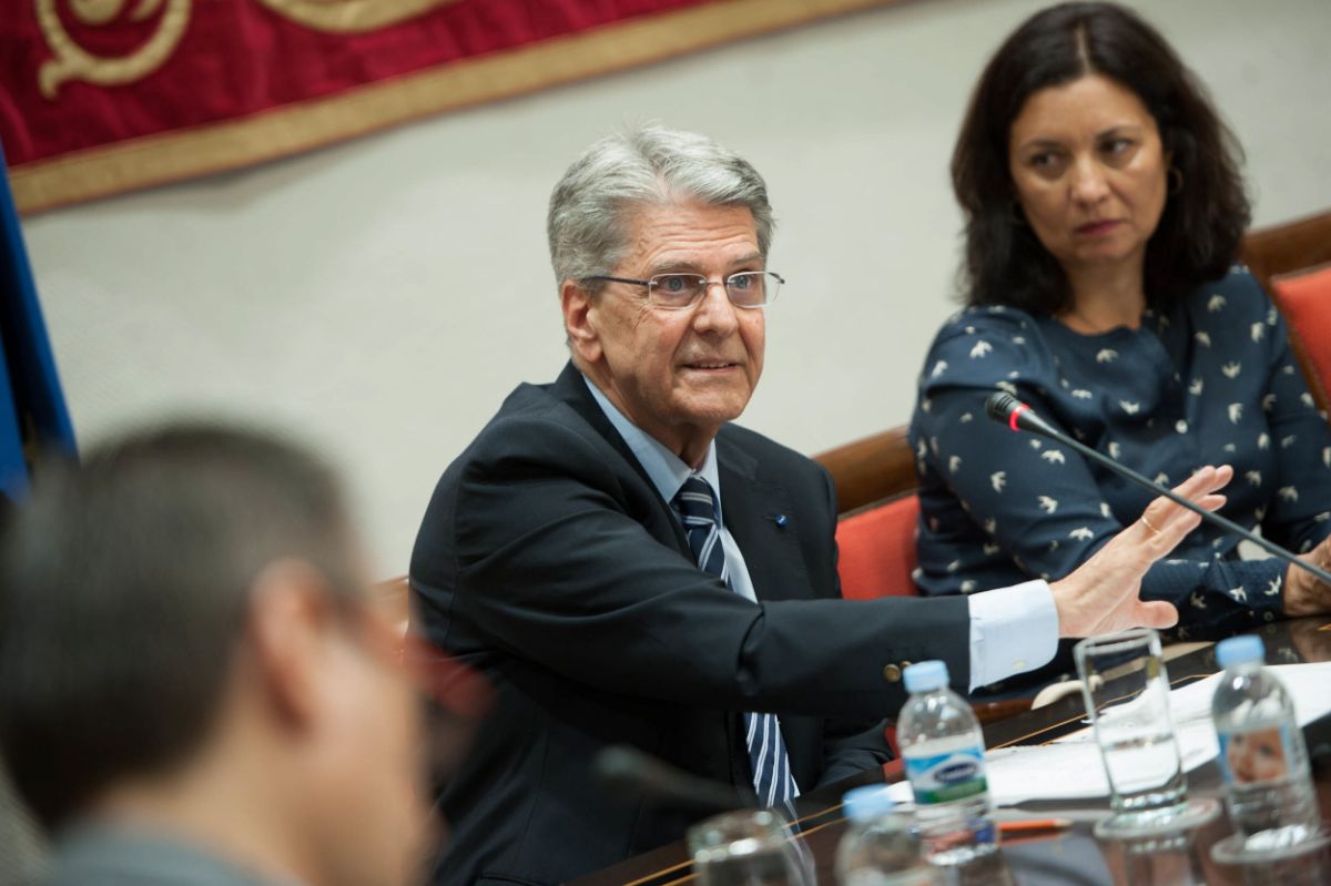 El consejero de Administraciones Públicas del Gobierno de Canarias, Julio Pérez (PSOE)