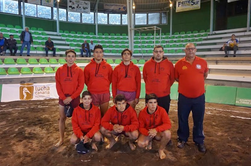 San Blas cadete lucha canaria