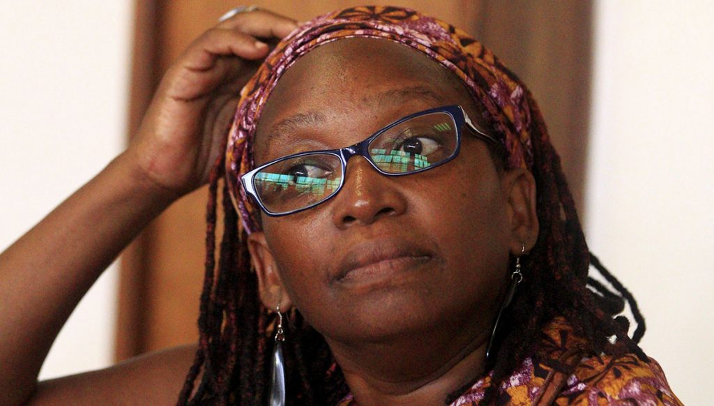Stella Nyanzi, profesora universitaria y académica imputada. REUTERS/James Akena