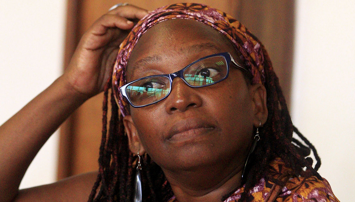 Stella Nyanzi, profesora universitaria y académica imputada. REUTERS/James Akena