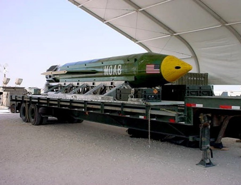 La madre de todas las bombas, la GBU-43/B