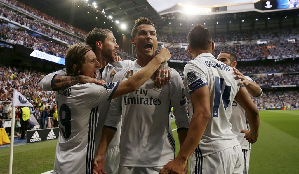 Cristiano Ronaldo celebrando uno de sus goles. REUTERS