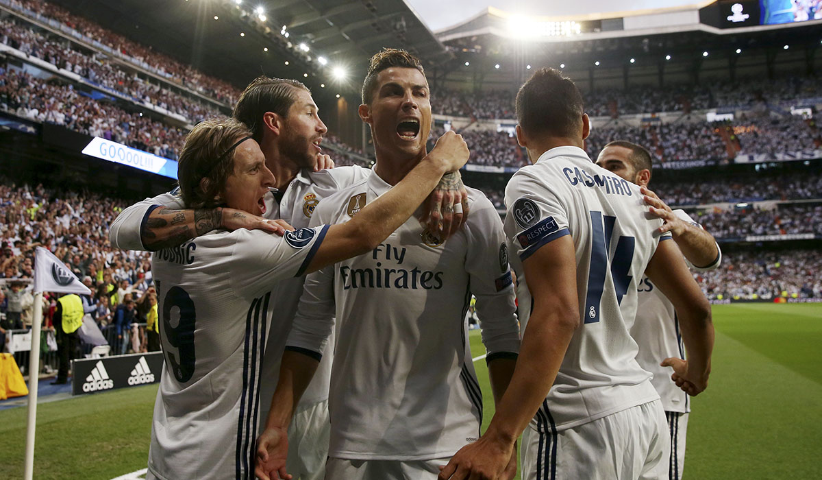 Cristiano Ronaldo celebrando uno de sus goles. REUTERS