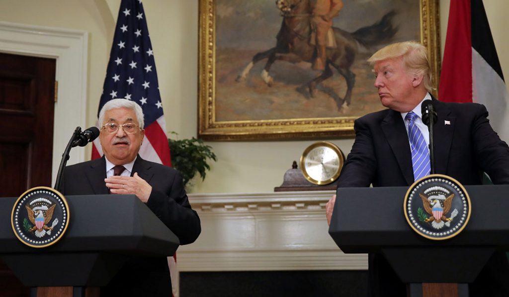 Abbas y Trump EEUU