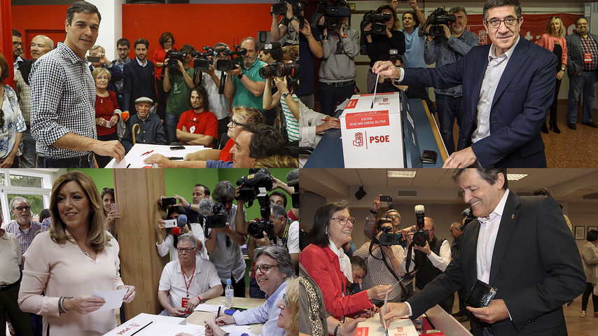 Candidatos y figuras del PSOE votan en primarias | EL ESPAÑOL