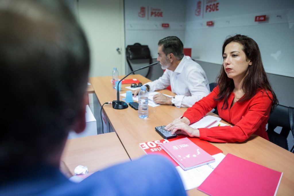 Gestora del PSOE de Canarias. Andrés Gutiérrez