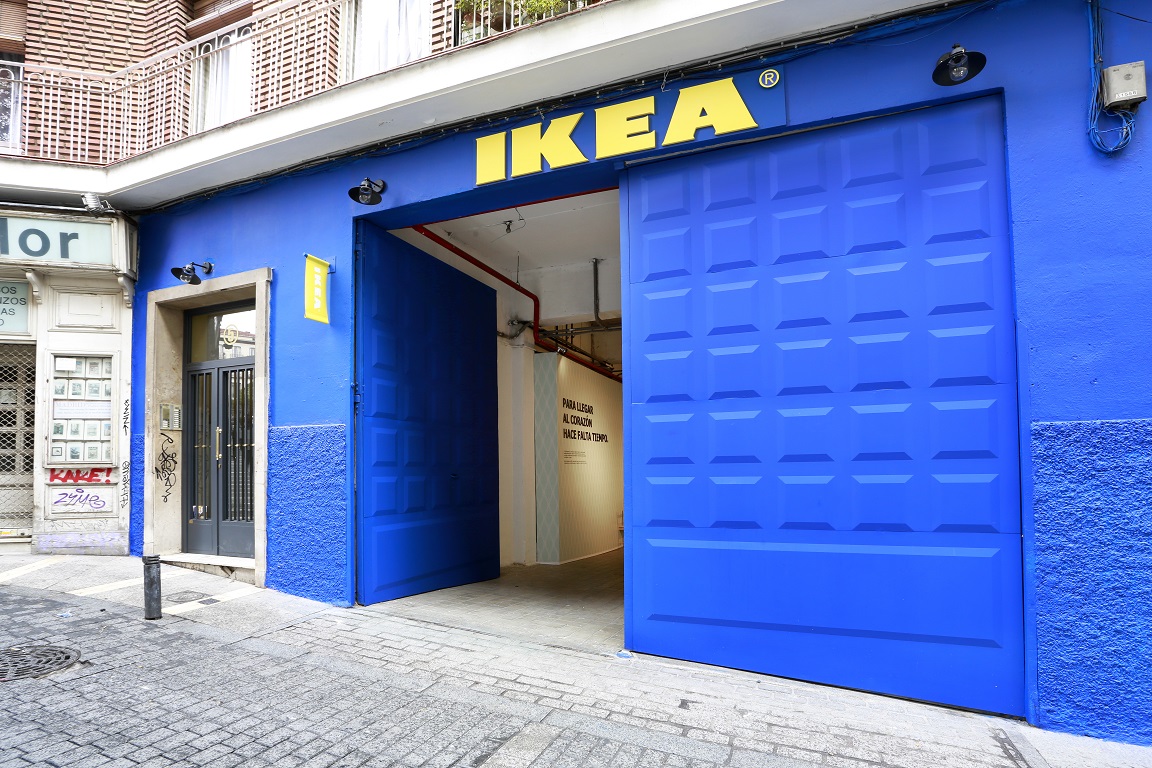 Tiendita IKEA en El Rastro de Madrid