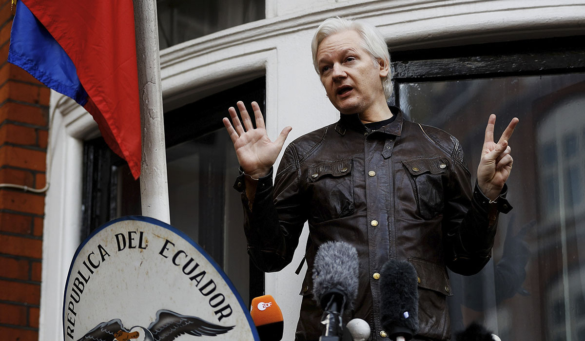 Julian Assange, fundador de WikiLeaks. REUTERS/Peter Nichollspe