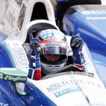 Momentos de la celebración de Sato y su equipo de la victoria en las 500 millas de Indianápolis | Brian Spurlock-USA TODAY Sport