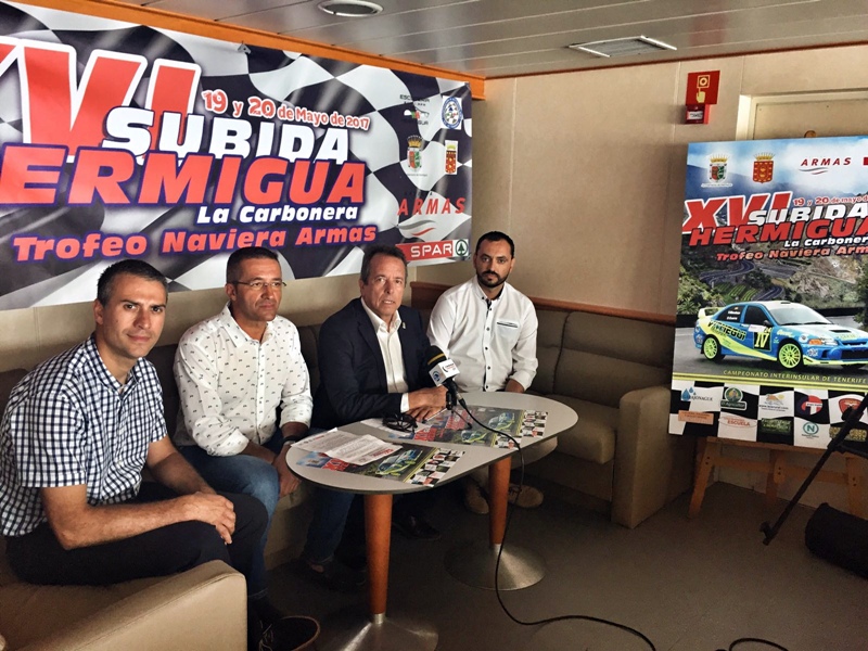 Presentacion Subida a Hermigua Trofeo Naviera Armas