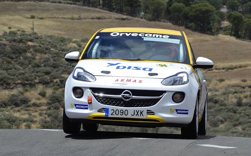Raul Quesada Copa Opel Adam Disamax Rally Islas Canarias