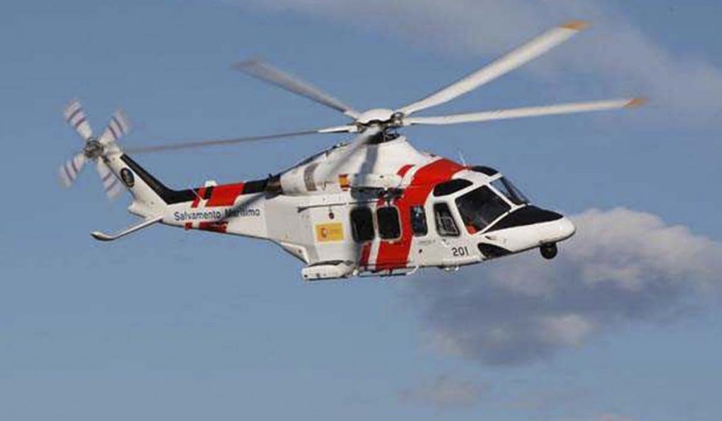 Helicóptero Helimer de Salvamento Marítimo. Helimer