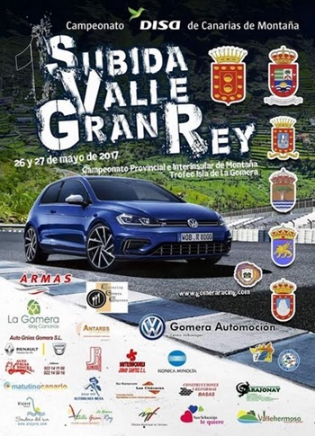 Cartel Subida Valle Gran Rey