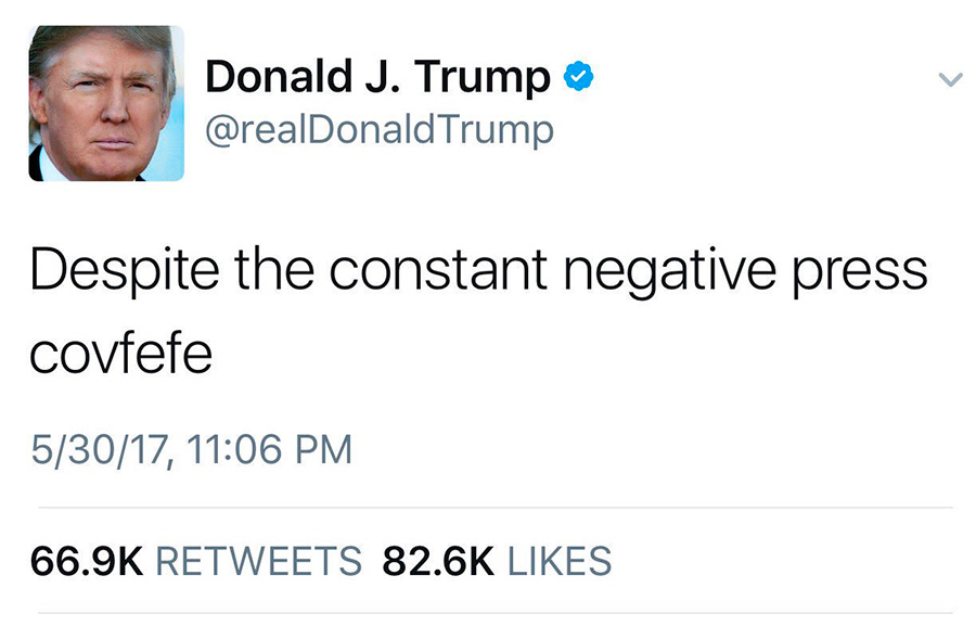 COVFEFE TRUMP TUIT
