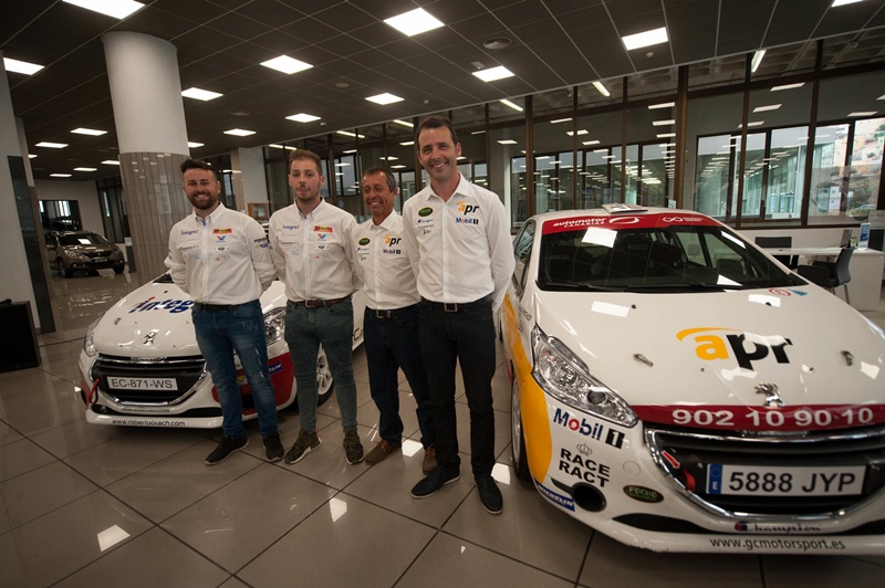 Victor Delgado y Roberto Blanch Peugeot Rally Villa de Adeje