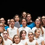Escolares interpretan el Himno de Canarias a la vez en todas las islas. Fran Pallero