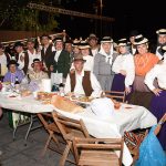 Pasadas las once de la noche, la mayoría de las 700 mesas que componían el Baile de Magos, ya lucían completas en el entorno privilegiado de la calle de La Noria. Reportaje gráfico: Sergio Méndez