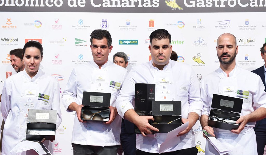 Faraco Amaral, Espino Santana y Bertolín Fuertes reciben los galardones. Sergio Méndez