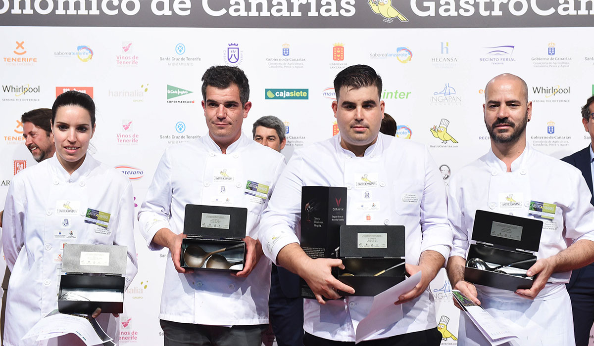 Faraco Amaral, Espino Santana y Bertolín Fuertes reciben los galardones. Sergio Méndez