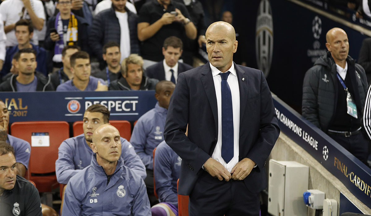 Zinédine Zidane. REUTERS