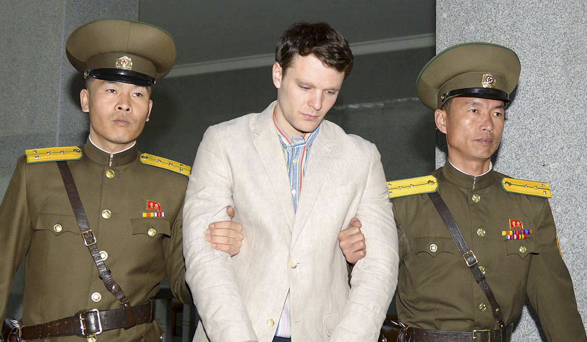 Otto Warmbier, el estudiante estadounidense detenido en Corea del Norte. REUTERS