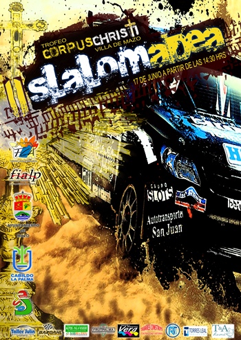 Cartel Slalom ADEA Corpus Christi