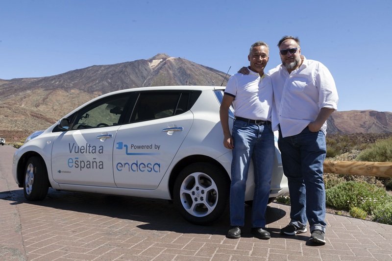 Vuelta a España Endesa Tenerife Nissan Leaf