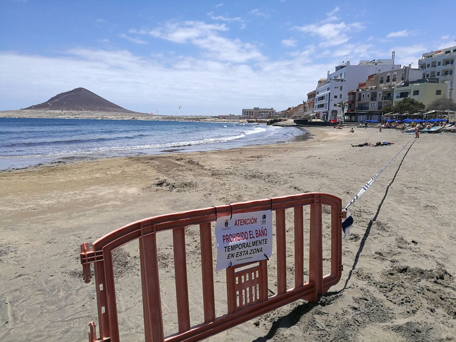 La bacteria detectada es la misma que obligó al cierre el mes pasado de Las Teresitas y la costa de Güímar. S. Méndez